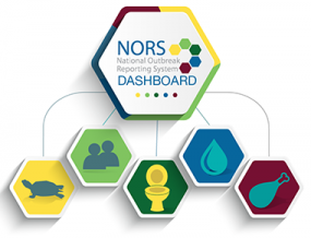 NORS Dashboard is a web-based tool for searching and accessing outbreak information reported to NORS.